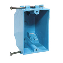 E20003 One-Gang Plastic Outlet Box