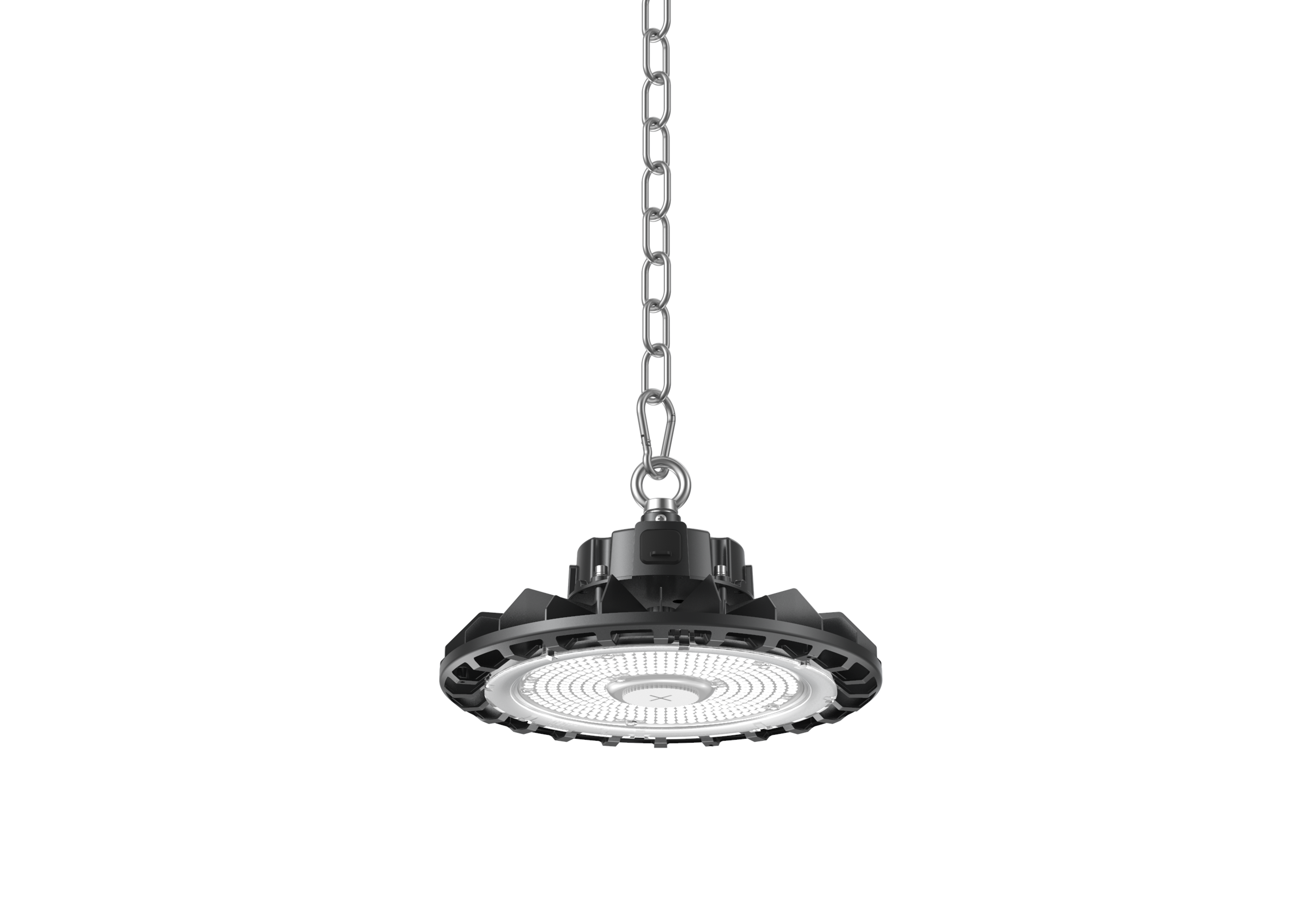 Highbay select plus light with safety chain