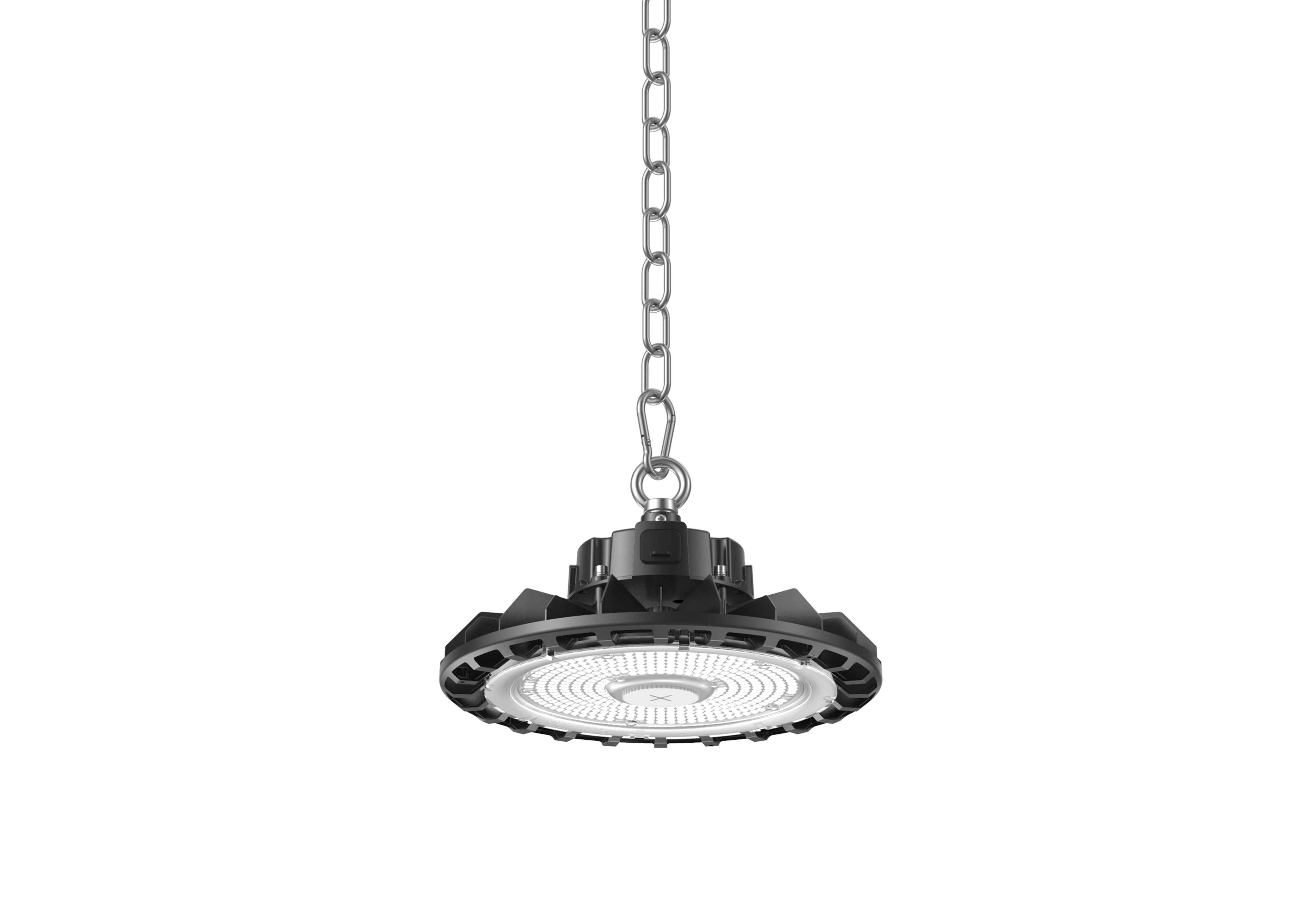 Highbay select plus light with safety chain